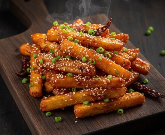 Honey Chilly Potato