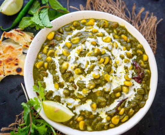 Corn Palak